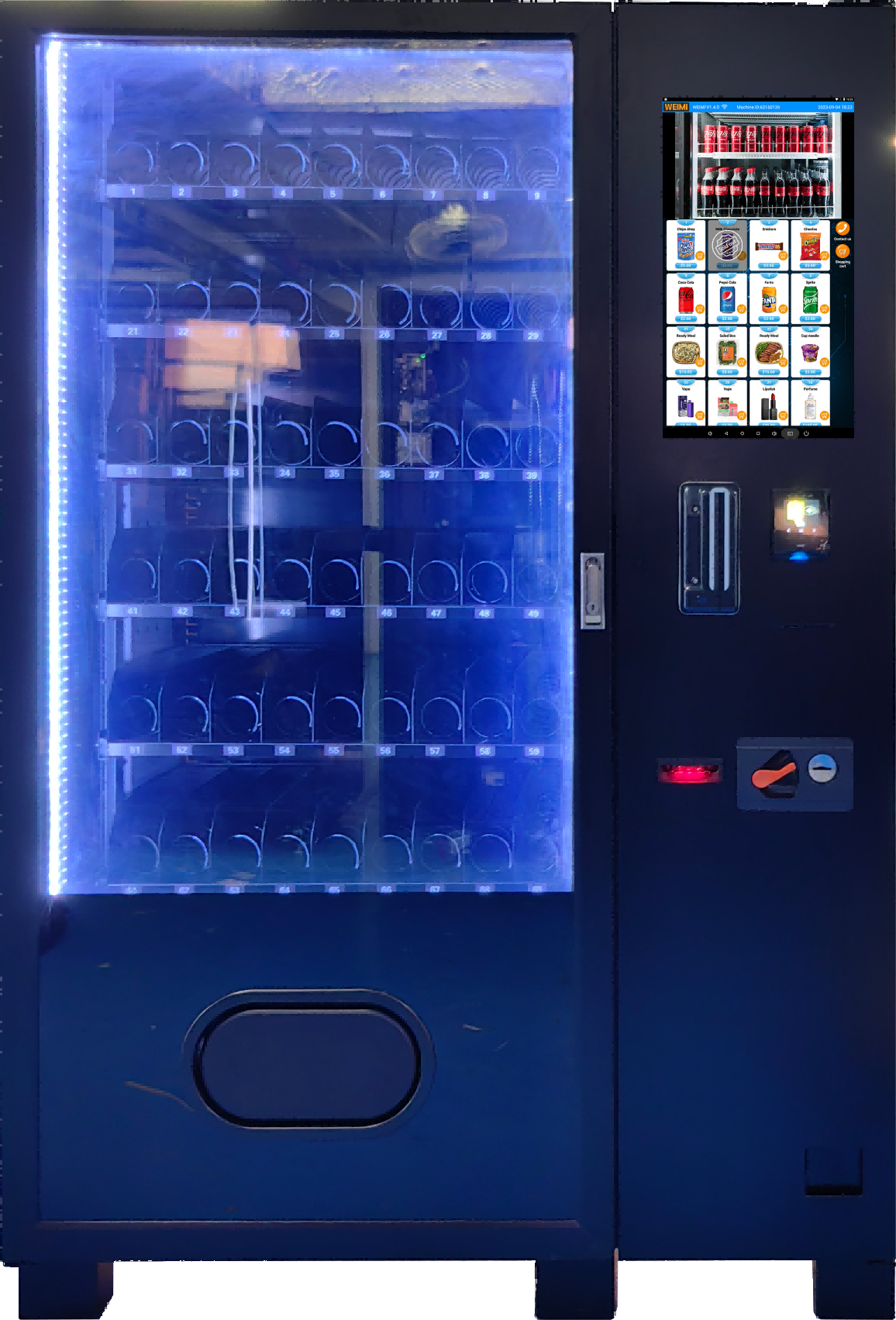 Outdoor Snack Drink Vending Machine in Germany
